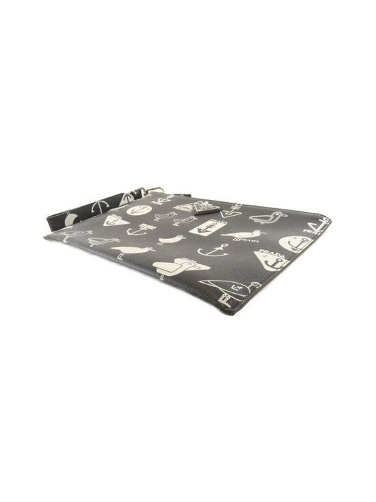 Prada Pouch Silver - Picture 3 of 8